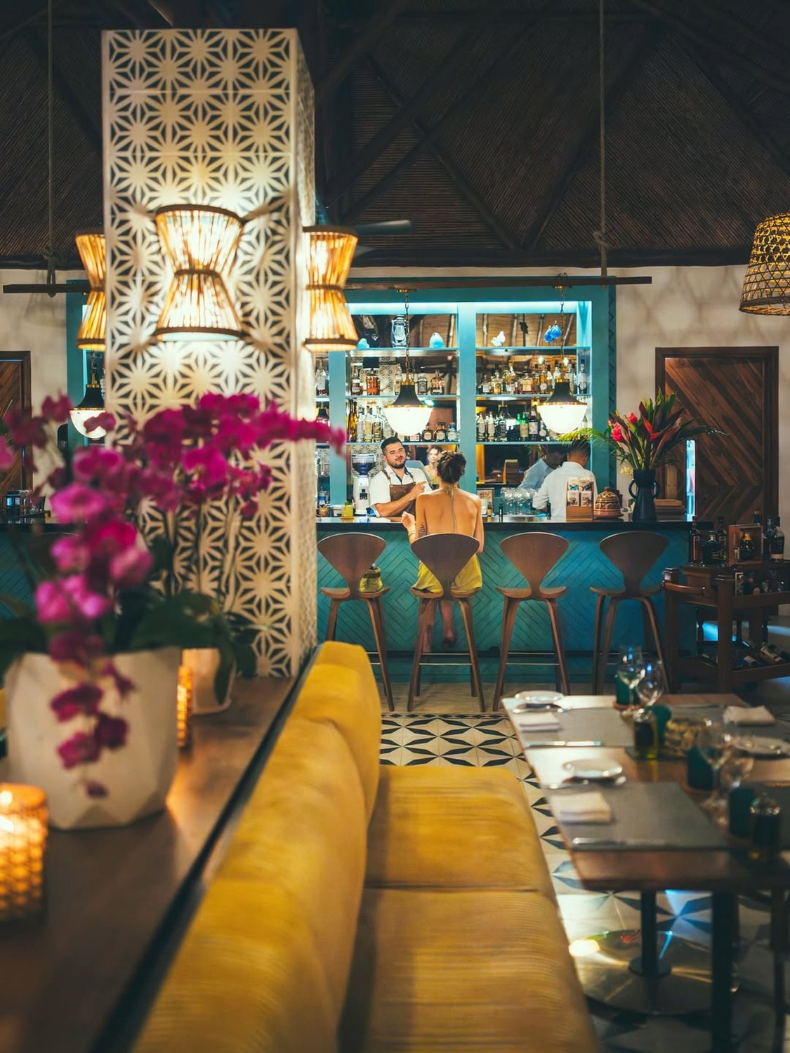 Dining at Nayara Gardens near the Arenal Volcano