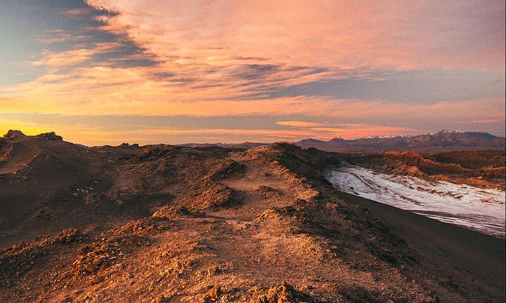 The canyons and arid valleys of the Atacama Desert, Chile