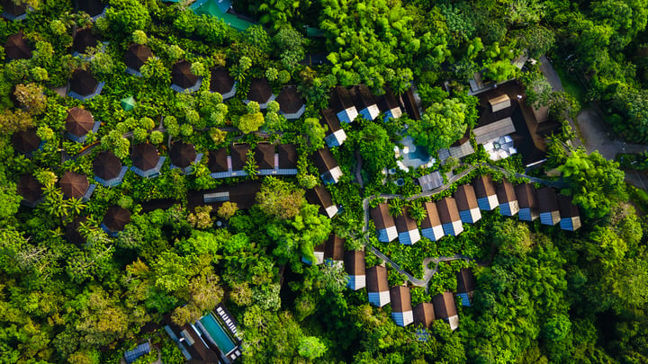 Nayara property immersed in its natural landscape
